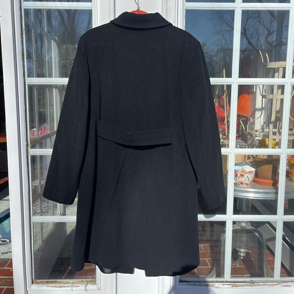 DKNY Wool Long Coat - Picture 7 of 7